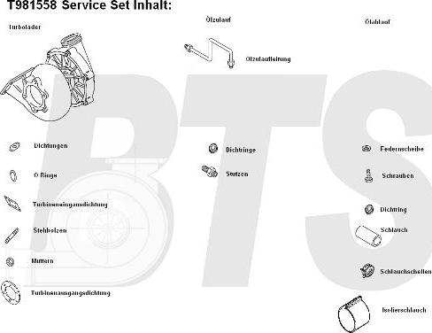 BTS Turbo T981558 - Компресор, наддув avtolavka.club