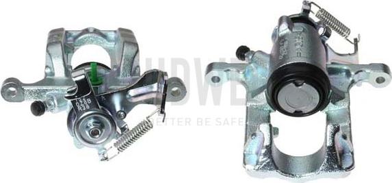 Budweg Caliper 344547 - Гальмівний супорт avtolavka.club