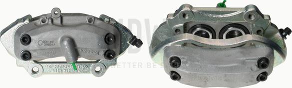 Budweg Caliper 343840 - Гальмівний супорт avtolavka.club