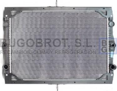 BUGOBROT 40-DF0007 - Радіатор, охолодження двигуна avtolavka.club