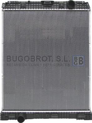 BUGOBROT 40-MB0005 - Радіатор, охолодження двигуна avtolavka.club