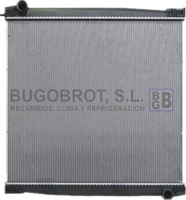 BUGOBROT 40-SC0002 - Радіатор, охолодження двигуна avtolavka.club