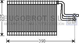 BUGOBROT 70-BWV365 - Випарник, кондиціонер avtolavka.club