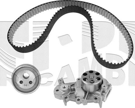 Caliber 0069KRWC - Водяний насос + комплект зубчатого ременя avtolavka.club