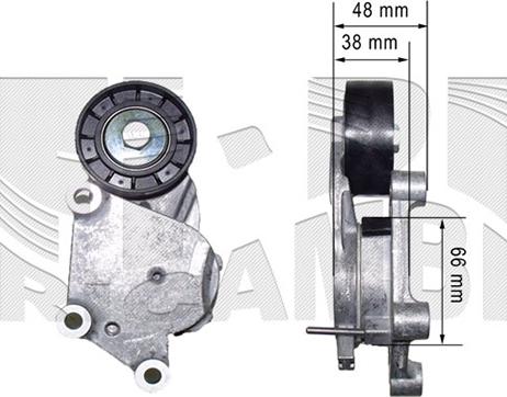 Caliber 88002 - Паразитний / провідний ролик, поліклиновий ремінь avtolavka.club