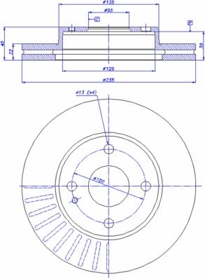 CAR 142.958 - Гальмівний диск avtolavka.club