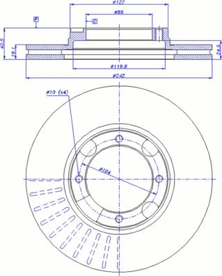 CAR 142.961 - Гальмівний диск avtolavka.club