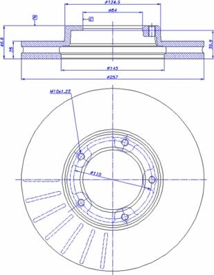 CAR 142.935 - Гальмівний диск avtolavka.club