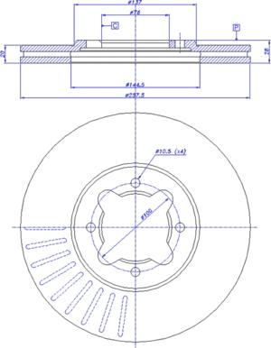 CAR 142.976 - Гальмівний диск avtolavka.club