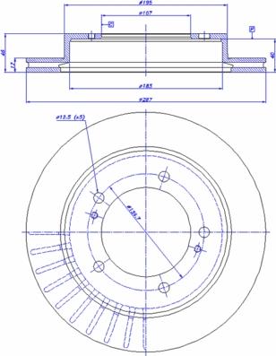 CAR 142.971 - Гальмівний диск avtolavka.club