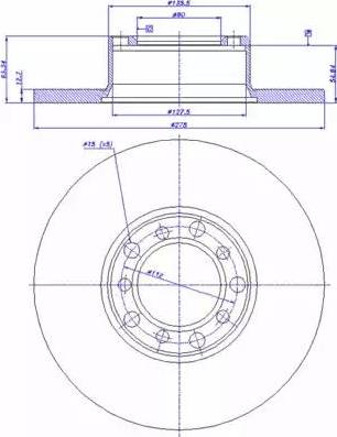 CAR 142.450 - Гальмівний диск avtolavka.club