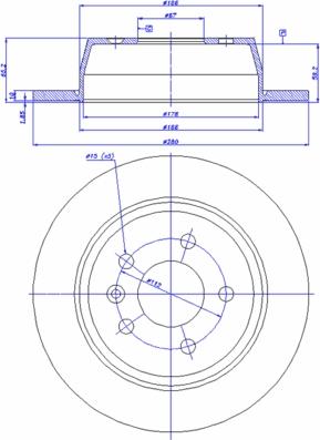 CAR 142.437 - Гальмівний диск avtolavka.club