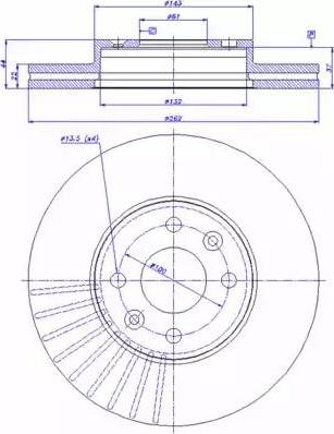 CAR 142.557 - Гальмівний диск avtolavka.club