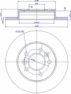 CAR 142.562 - Гальмівний диск avtolavka.club