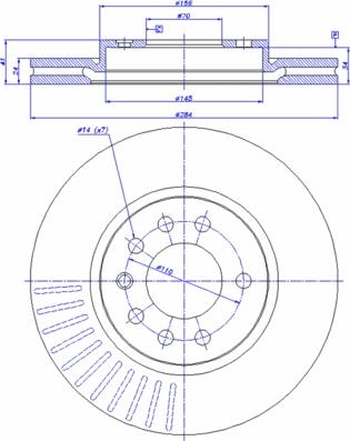 CAR 142.513 - Гальмівний диск avtolavka.club