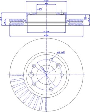 CAR 142.690 - Гальмівний диск avtolavka.club