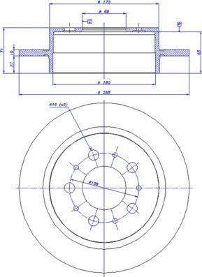 CAR 142.655 - Гальмівний диск avtolavka.club