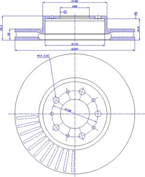 CAR 142.661 - Гальмівний диск avtolavka.club