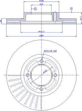 CAR 142.634 - Гальмівний диск avtolavka.club