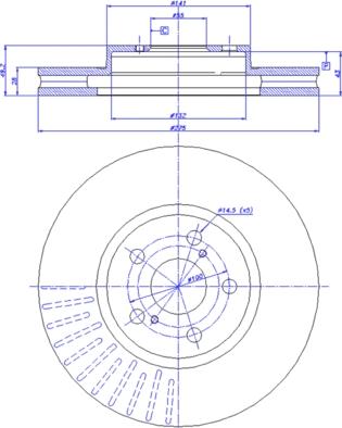 CAR 142.678 - Гальмівний диск avtolavka.club