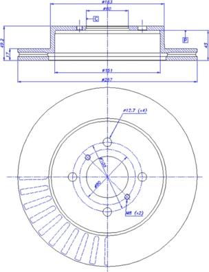 CAR 142.047 - Гальмівний диск avtolavka.club