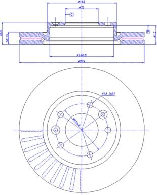 CAR 142.064 - Гальмівний диск avtolavka.club