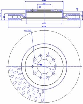 CAR 142.016 - Гальмівний диск avtolavka.club