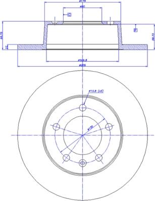 KNECHT KT5754 - Гальмівний диск avtolavka.club