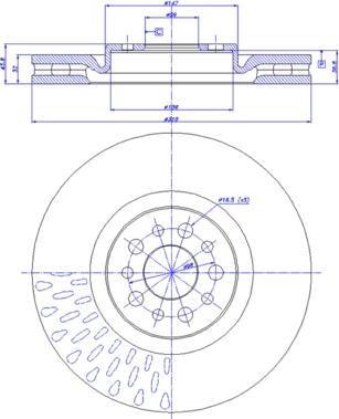 CAR 142.029 - Гальмівний диск avtolavka.club