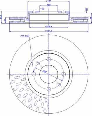 CAR 142.192 - Гальмівний диск avtolavka.club