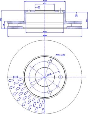 CAR 142.1409 - Гальмівний диск avtolavka.club