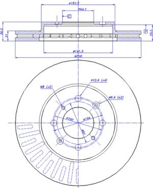 CAR 142.1422 - Гальмівний диск avtolavka.club