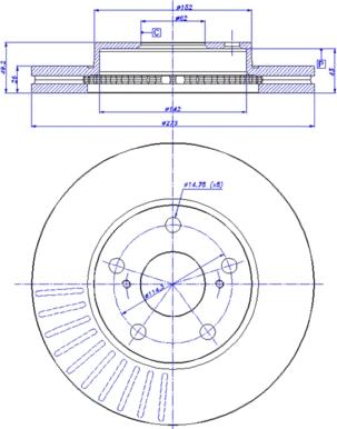 CAR 142.1547 - Гальмівний диск avtolavka.club