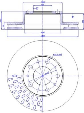 CAR 142.1504 - Гальмівний диск avtolavka.club