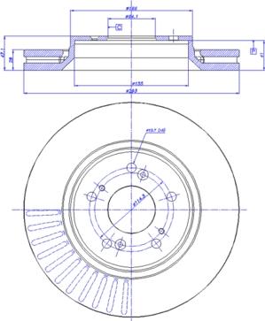 CAR 142.1535 - Гальмівний диск avtolavka.club