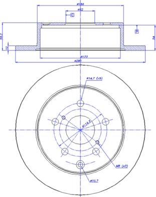 CAR 142.1536 - Гальмівний диск avtolavka.club