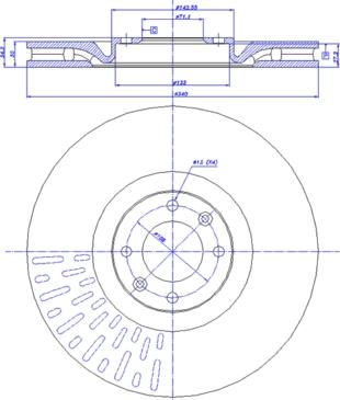 CAR 142.1671 - Гальмівний диск avtolavka.club