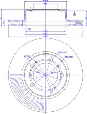 CAR 142.1050 - Гальмівний диск avtolavka.club