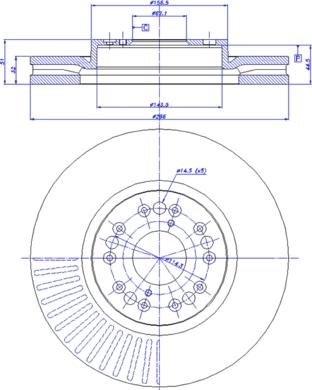 CAR 142.1009 - Гальмівний диск avtolavka.club