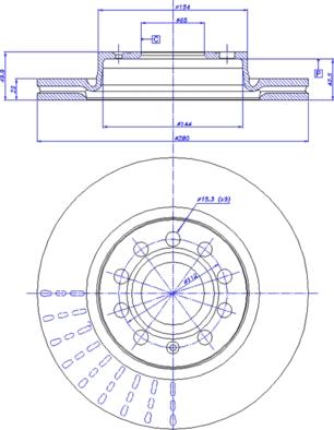 CAR 142.1019 - Гальмівний диск avtolavka.club