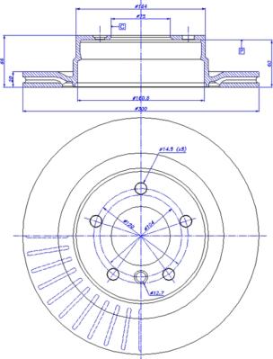 CAR 142.1073 - Гальмівний диск avtolavka.club