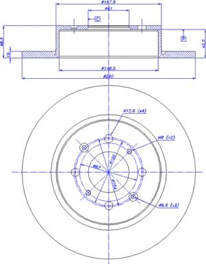 CAR 142.1110 - Гальмівний диск avtolavka.club