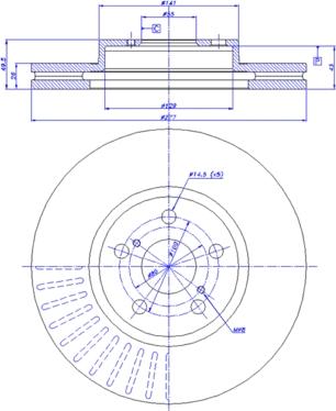 CAR 142.1137 - Гальмівний диск avtolavka.club