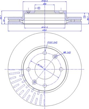 CAR 142.1173 - Гальмівний диск avtolavka.club