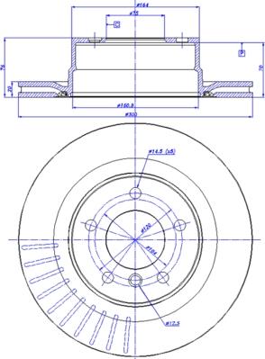 CAR 142.1390 - Гальмівний диск avtolavka.club