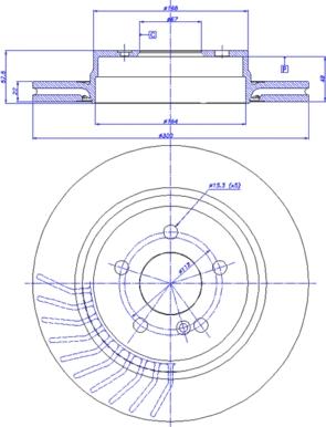 CAR 142.1363 - Гальмівний диск avtolavka.club