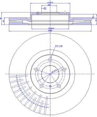 CAR 142.1324 - Гальмівний диск avtolavka.club