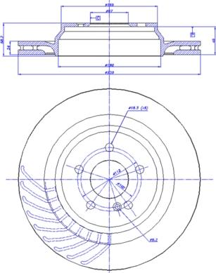 Magneti Marelli 600000090540 - Гальмівний диск avtolavka.club