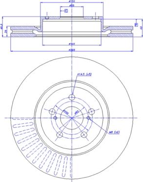 CAR 142.1256 - Гальмівний диск avtolavka.club