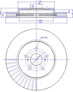 CAR 142.1265 - Гальмівний диск avtolavka.club